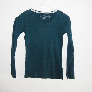 H&M | Green| Long Sleeve T-Shirt